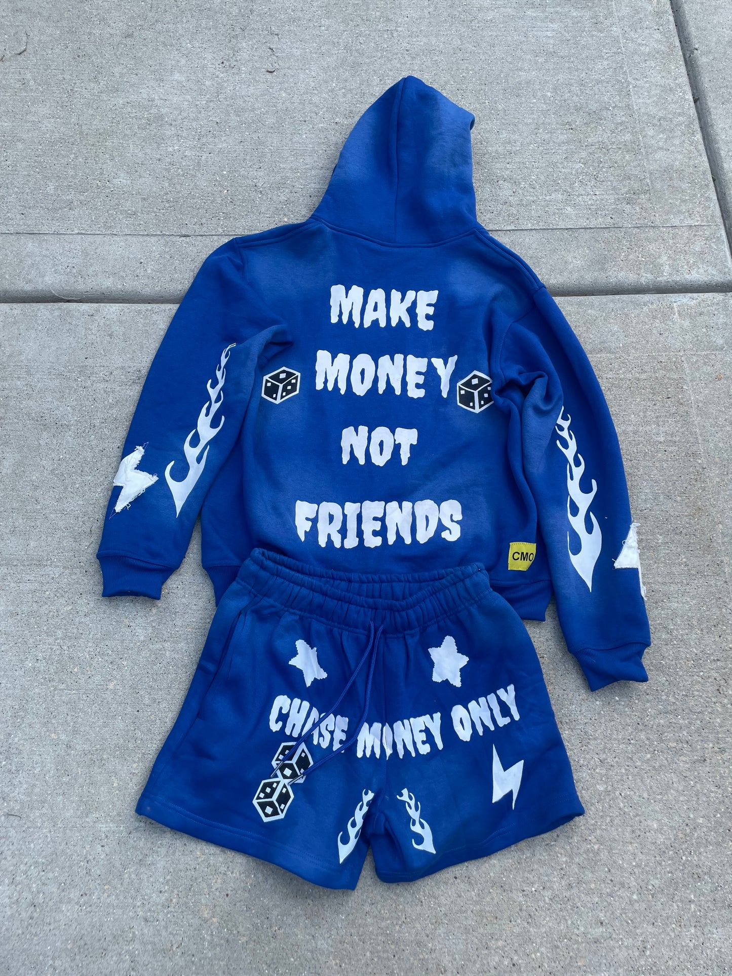 ChaseMoneyOnly "CMO Blue Zip Up Sets"
