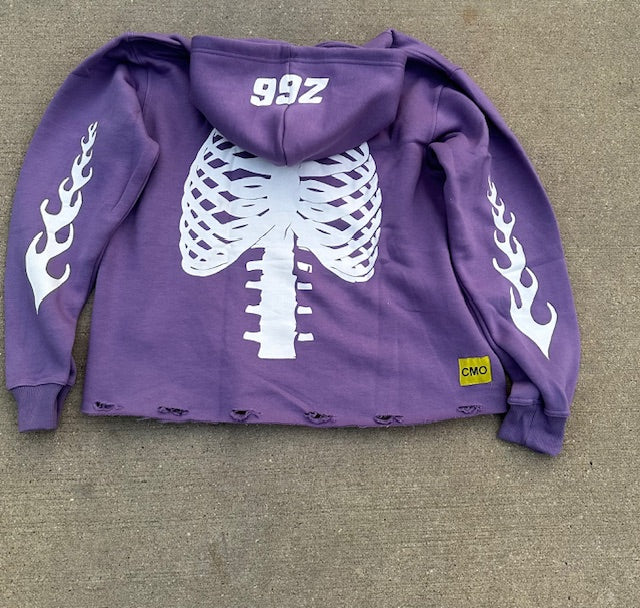 ChaseMoneyOnly "MTM" purple pullover