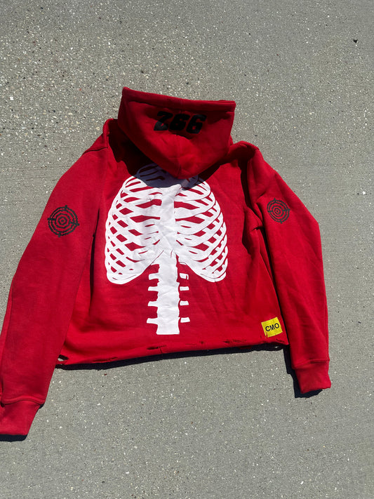 ChaseMoneyOnly “MTM” RED & Black Pull Over