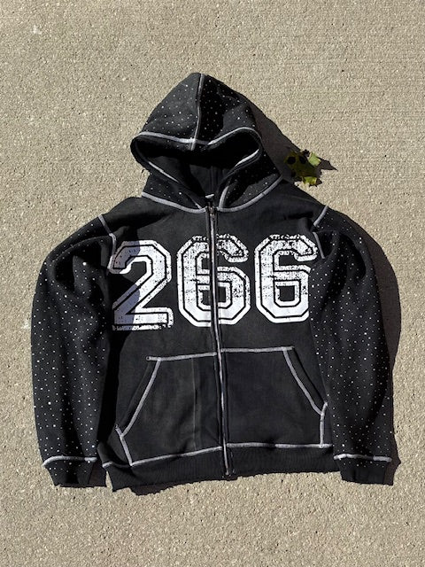 ChaseMoneyOnly Black "266" Zip ups