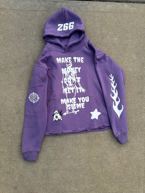 ChaseMoneyOnly "MTM" purple pullover